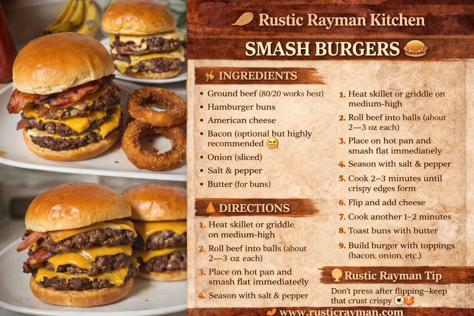 Smash Burgers 🍔