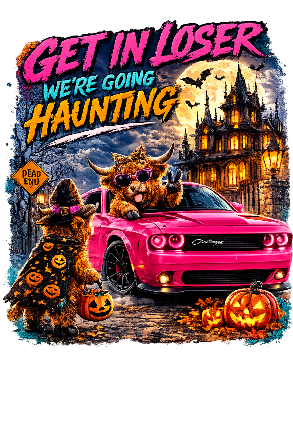 Get In Loser We're Going Haunting