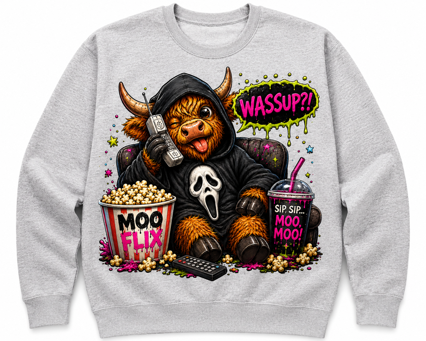 Moo Flix Wassup Tee