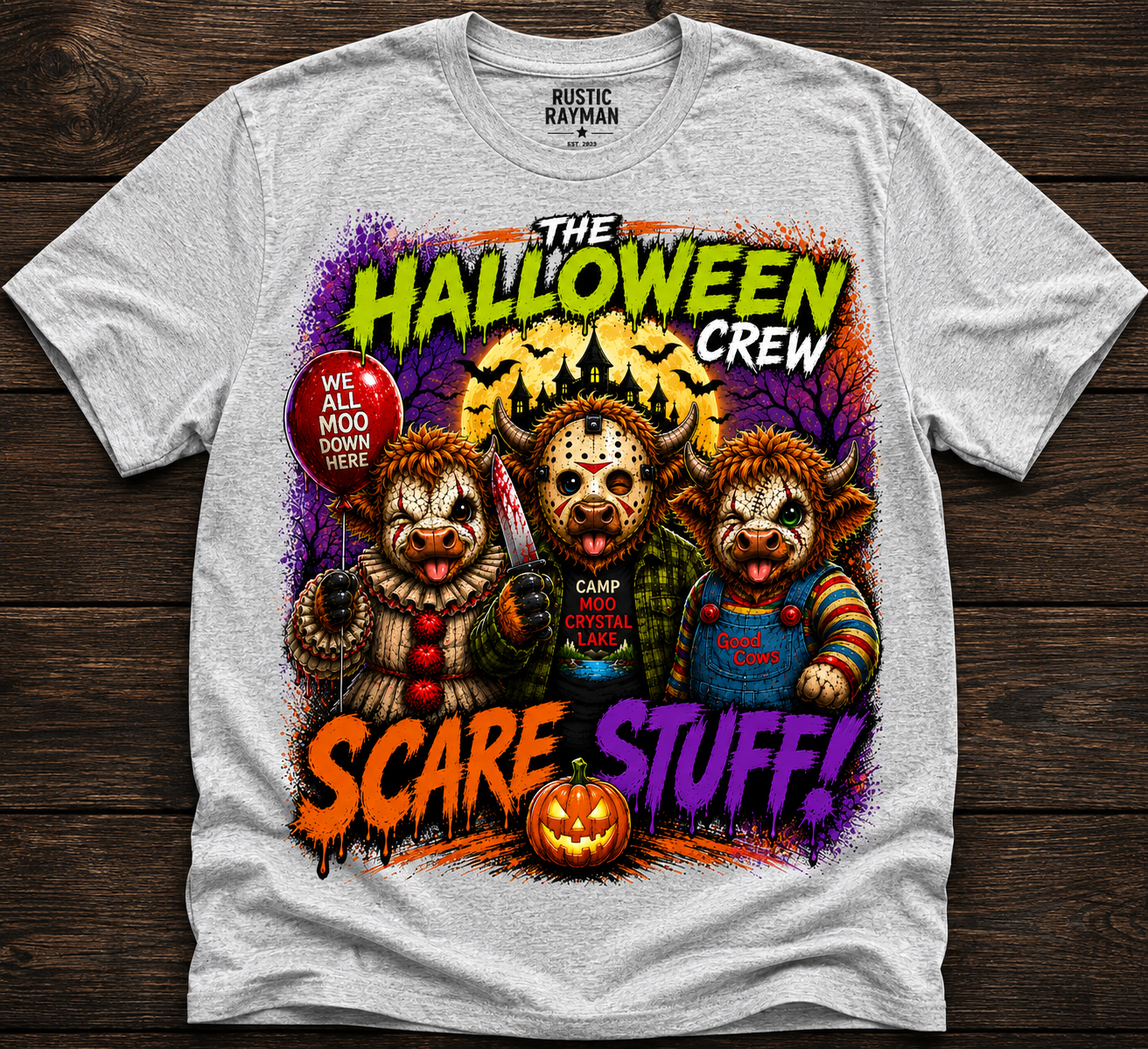 The Halloween Crew Scare Stuff Tee